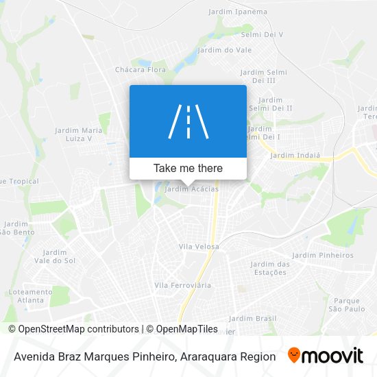 Avenida Braz Marques Pinheiro map