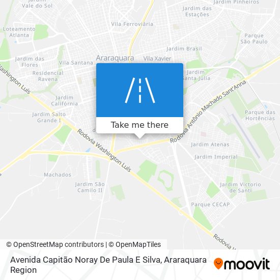 Avenida Capitão Noray De Paula E Silva map