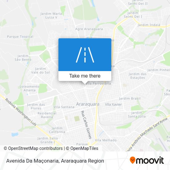 Avenida Da Maçonaria map