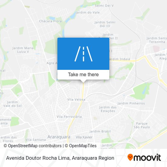 Avenida Doutor Rocha Lima map