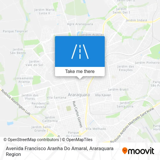 Avenida Francisco Aranha Do Amaral map