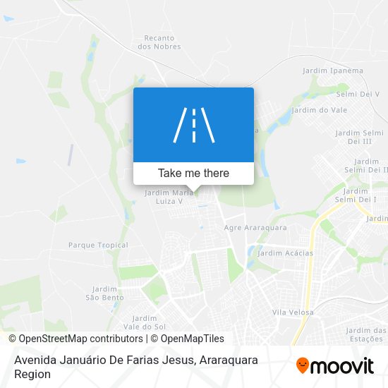 Avenida Januário De Farias Jesus map