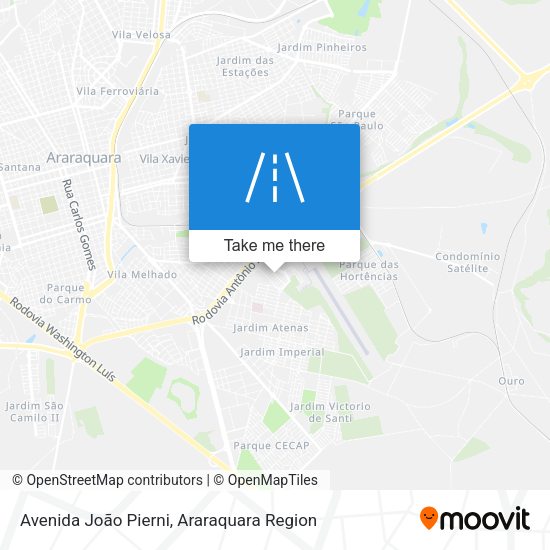 Avenida João Pierni map