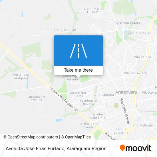 Avenida José Frias Furtado map