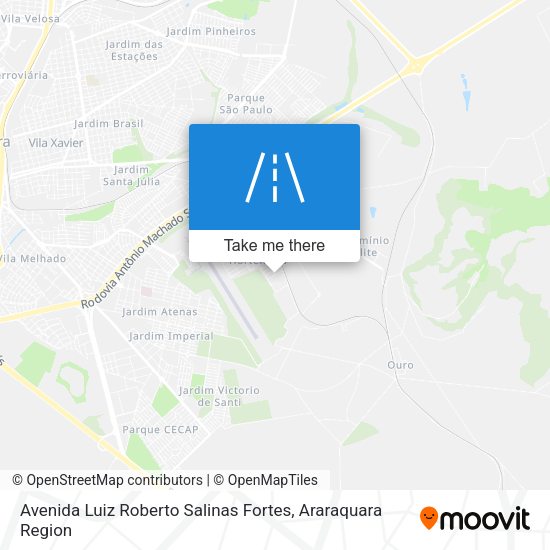 Avenida Luiz Roberto Salinas Fortes map