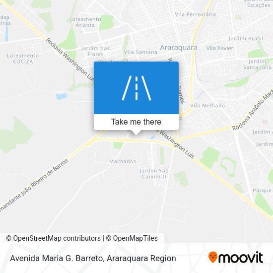 Avenida Maria G. Barreto map