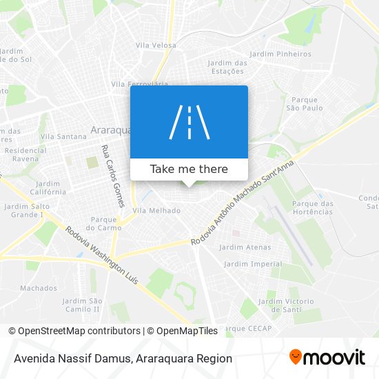 Avenida Nassif Damus map