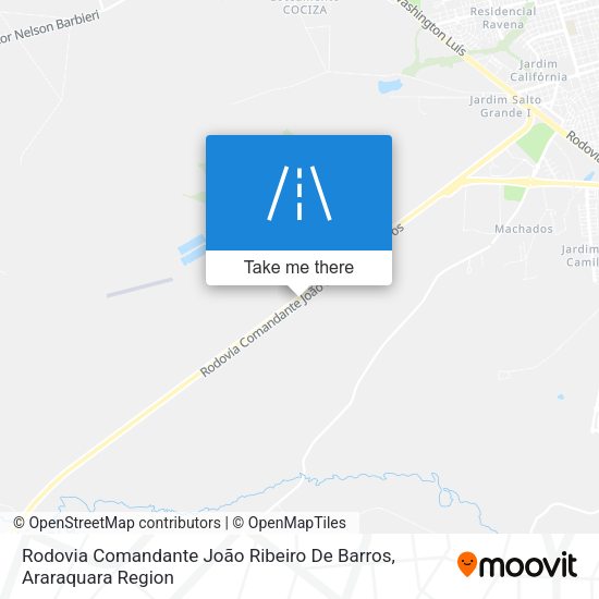 Rodovia Comandante João Ribeiro De Barros map