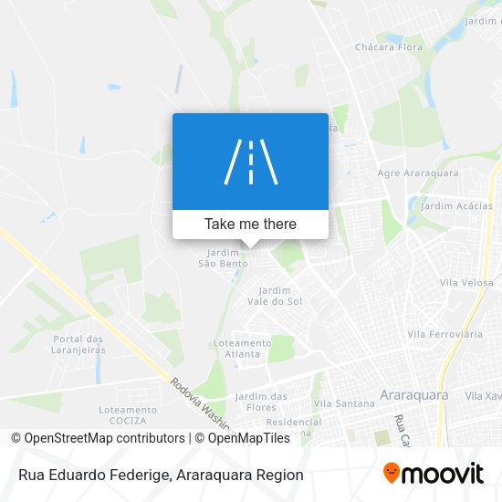 Rua Eduardo Federige map