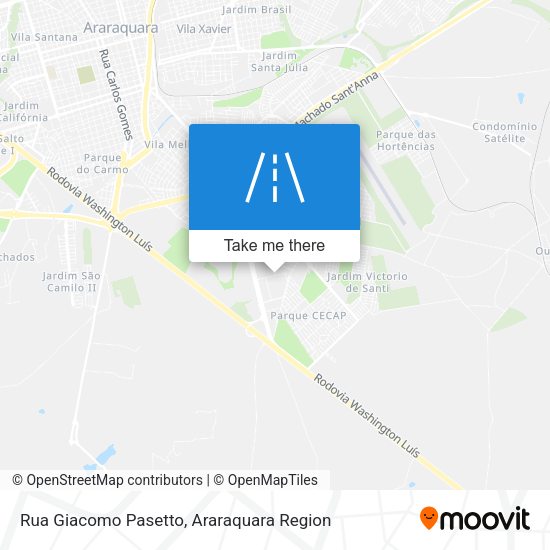 Rua Giacomo Pasetto map