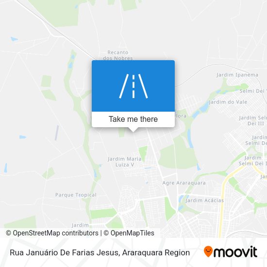 Rua Januário De Farias Jesus map