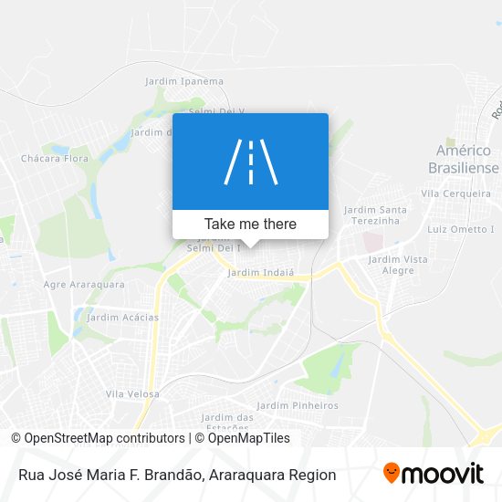 Rua José Maria F. Brandão map