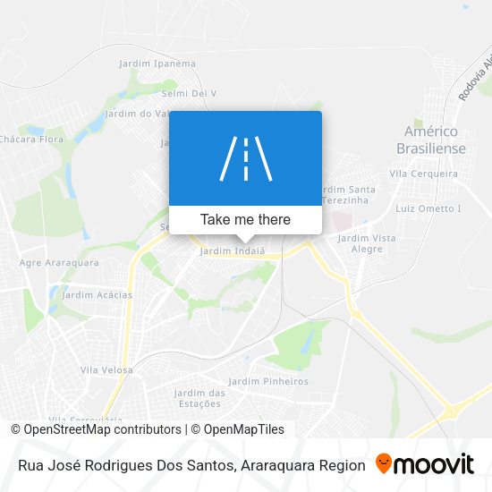 Rua José Rodrigues Dos Santos map