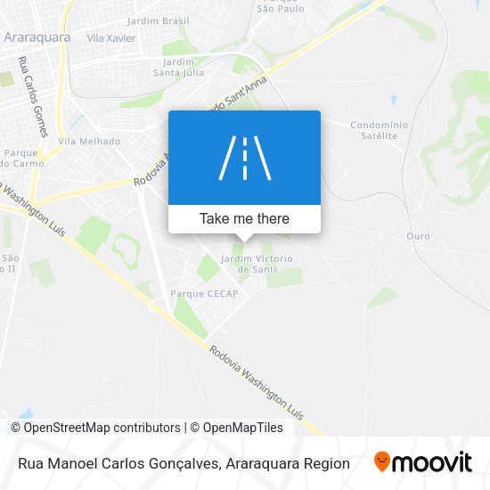Rua Manoel Carlos Gonçalves map