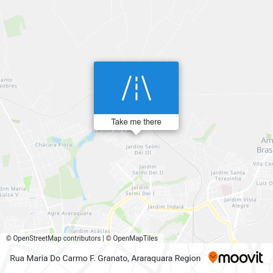 Rua Maria Do Carmo F. Granato map