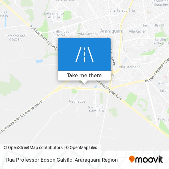 Rua Professor Edson Galvão map