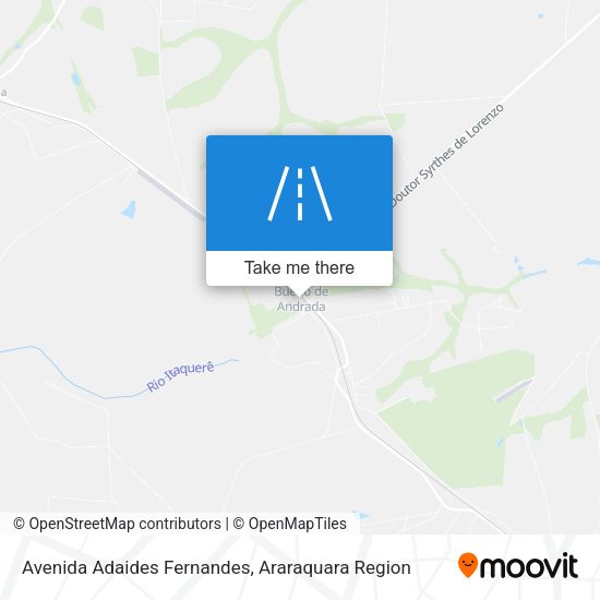Avenida Adaides Fernandes map