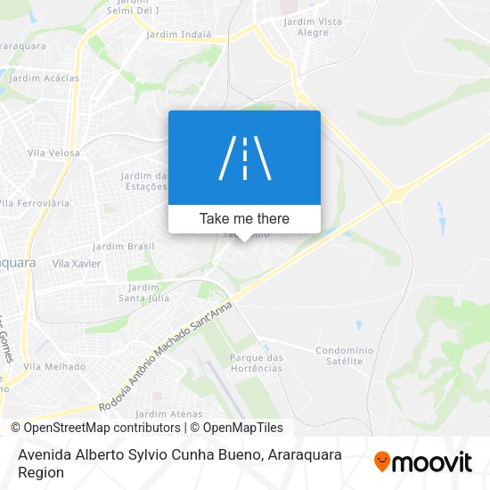Avenida Alberto Sylvio Cunha Bueno map