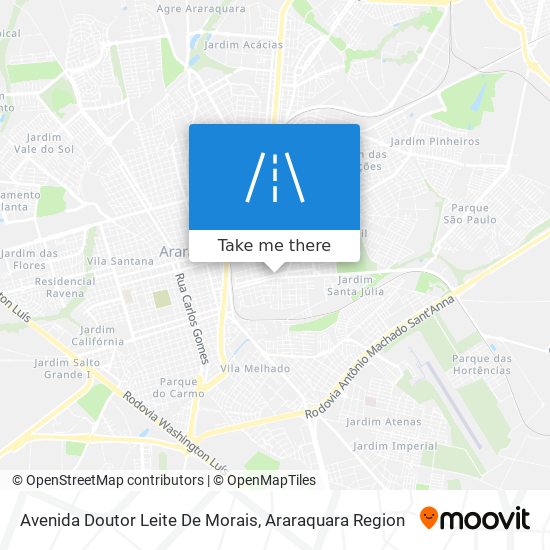 Avenida Doutor Leite De Morais map