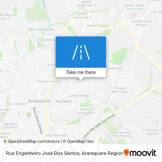 Rua Engenheiro José Dos Santos map
