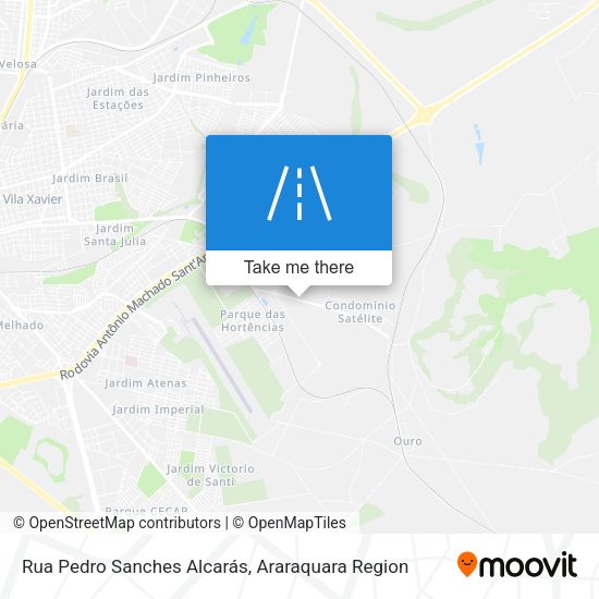 Rua Pedro Sanches Alcarás map