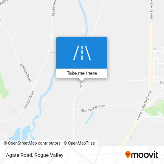 Agate Road map