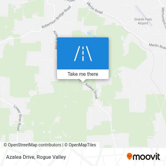 Azalea Drive map