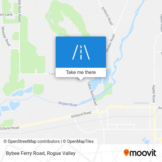 Mapa de Bybee Ferry Road