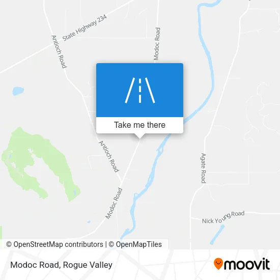 Modoc Road map