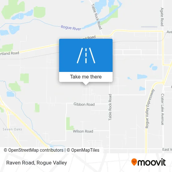 Raven Road map