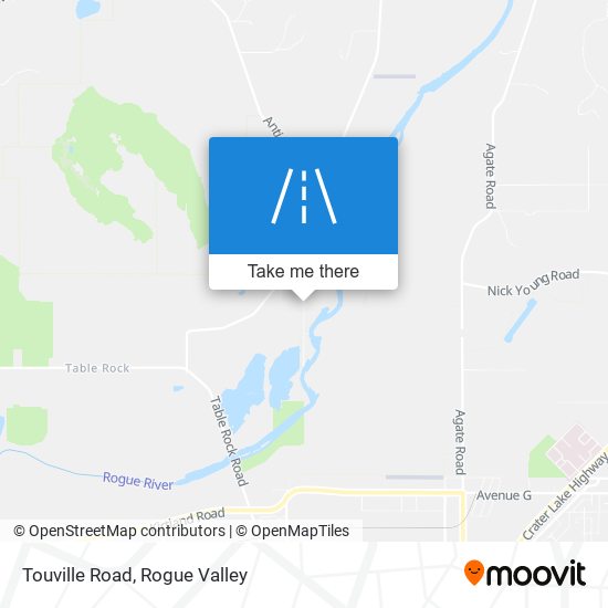 Touville Road map