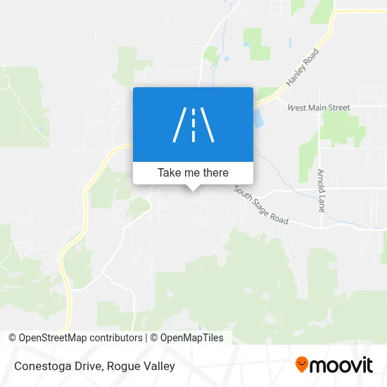 Conestoga Drive map