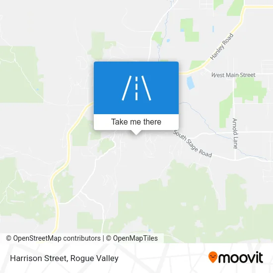 Harrison Street map