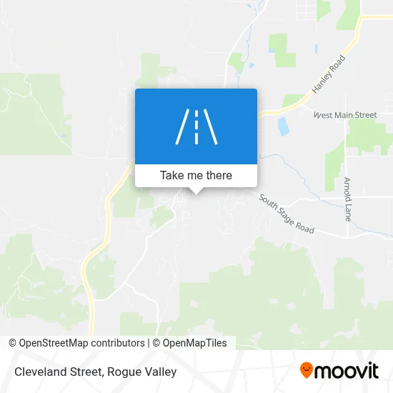 Cleveland Street map