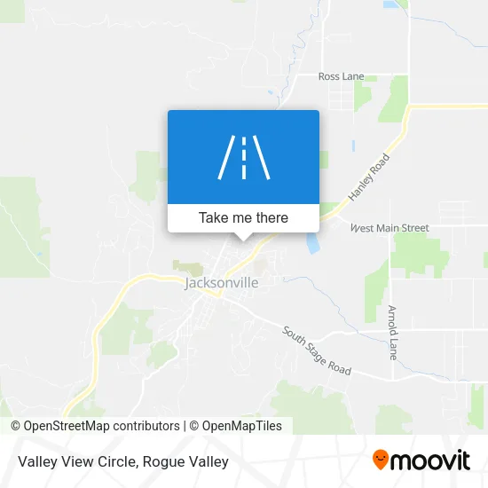 Valley View Circle map