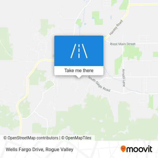 Wells Fargo Drive map
