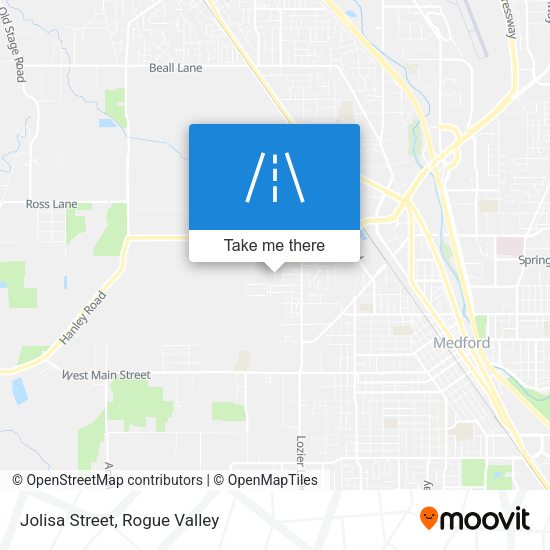 Mapa de Jolisa Street