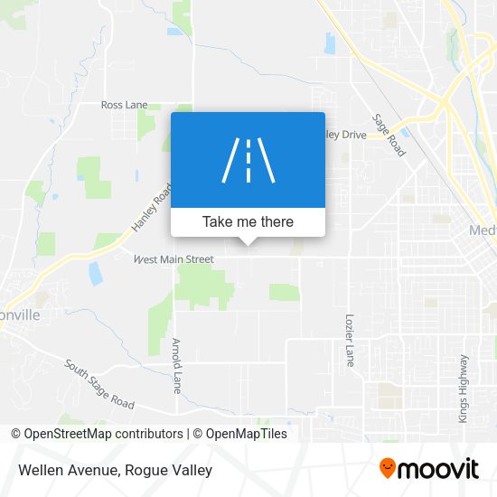 Mapa de Wellen Avenue