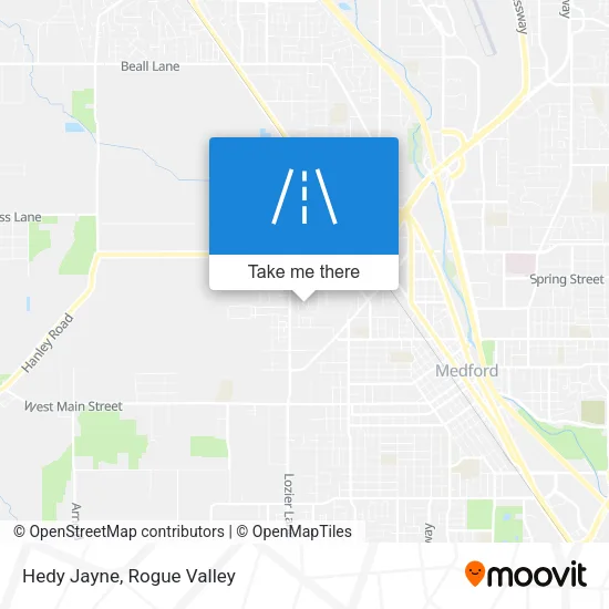 Hedy Jayne map