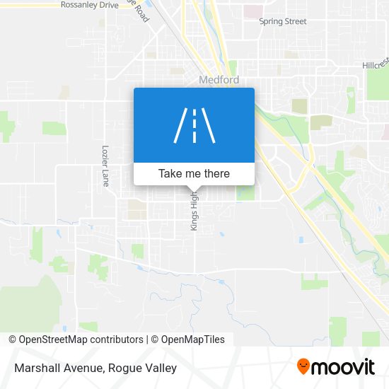 Marshall Avenue map