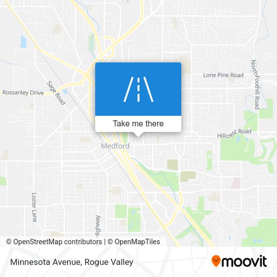 Minnesota Avenue map