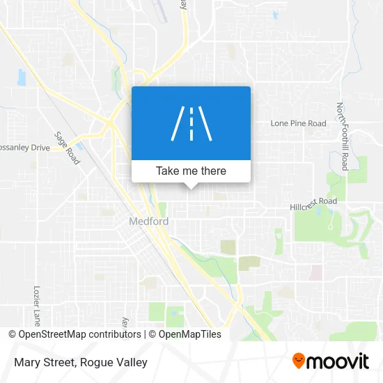 Mary Street map