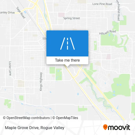 Maple Grove Drive map