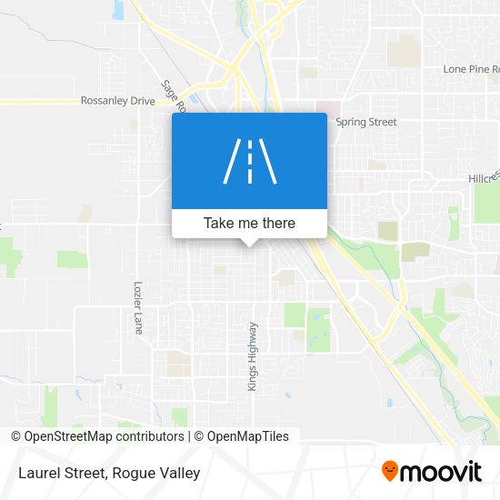 Mapa de Laurel Street