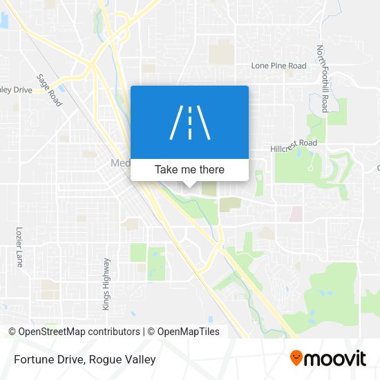 Fortune Drive map