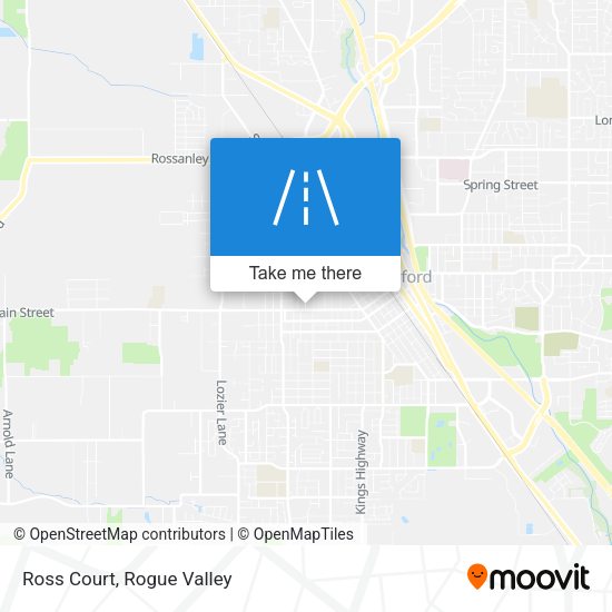 Ross Court map
