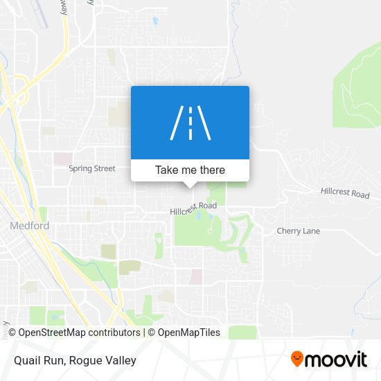 Mapa de Quail Run