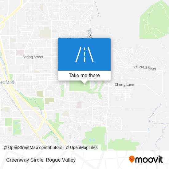 Mapa de Greenway Circle