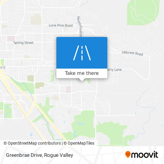 Greenbrae Drive map