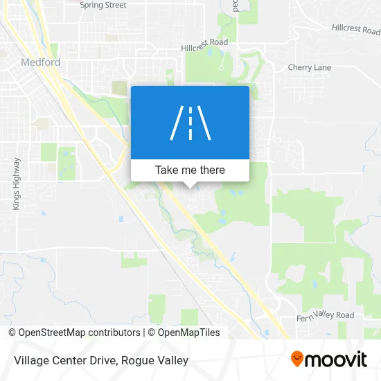 Village Center Drive map